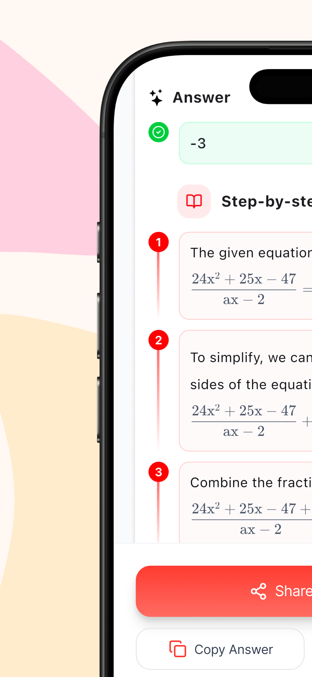 MathLens - Scan & Solve AI - Screenshot 4 showing product features and functionality