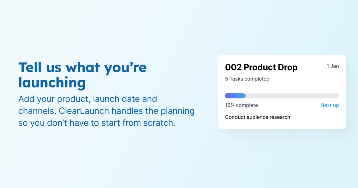 ClearLaunch gallery image