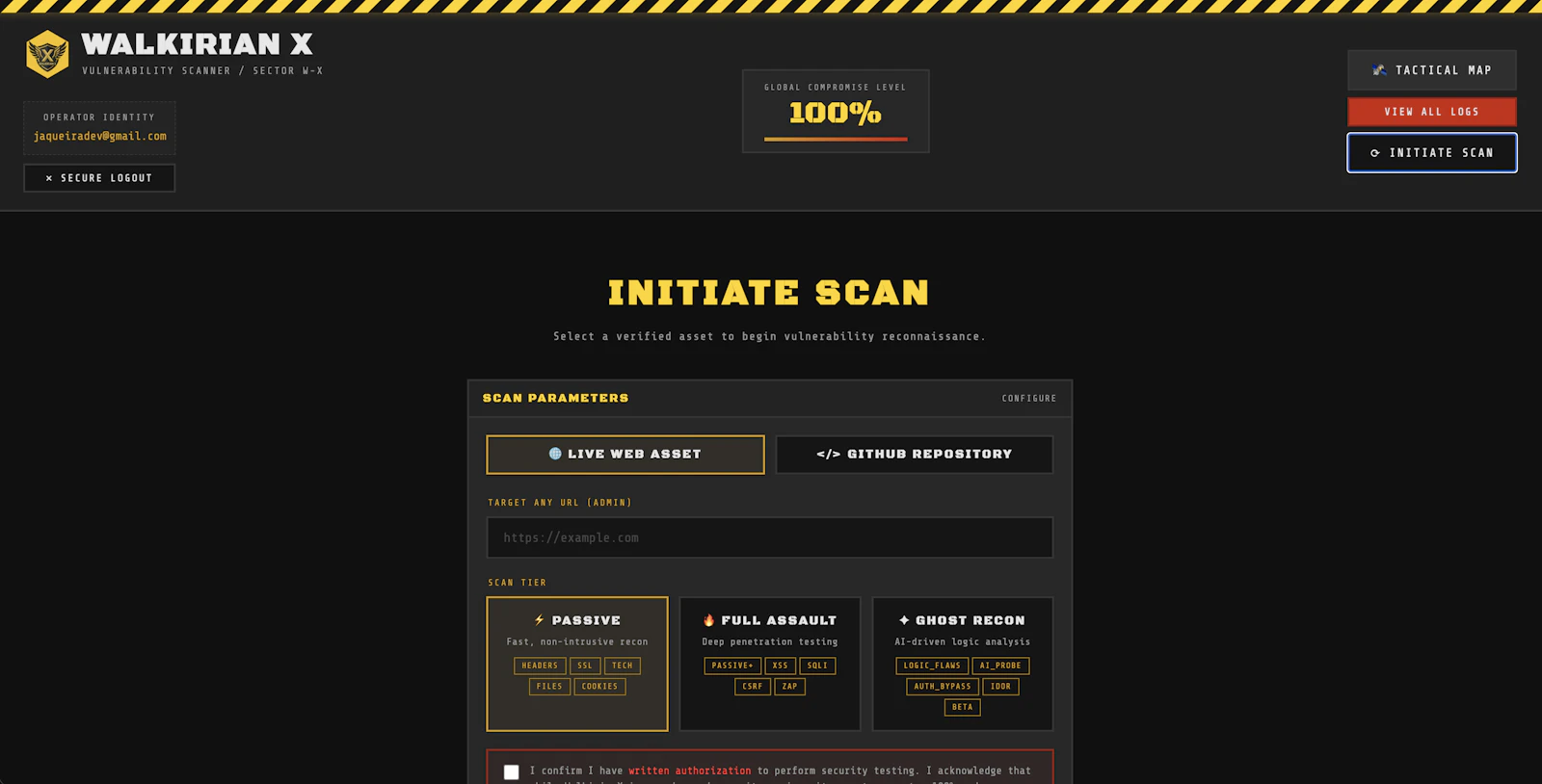 Walkirian X — Advanced SaaS Security screenshot 2