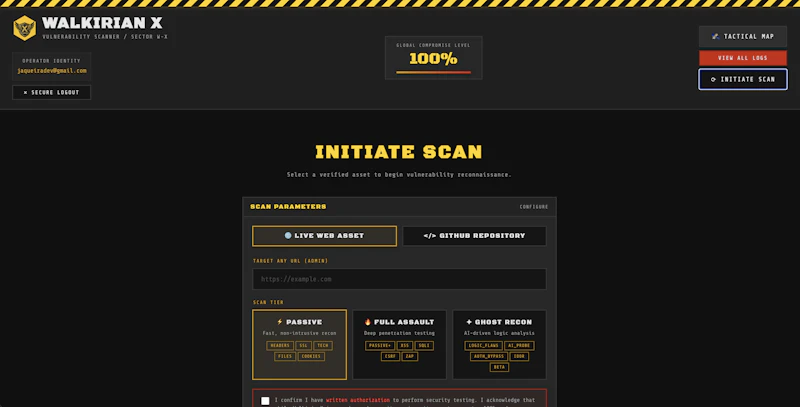 Walkirian X — Advanced SaaS Security screenshot 2