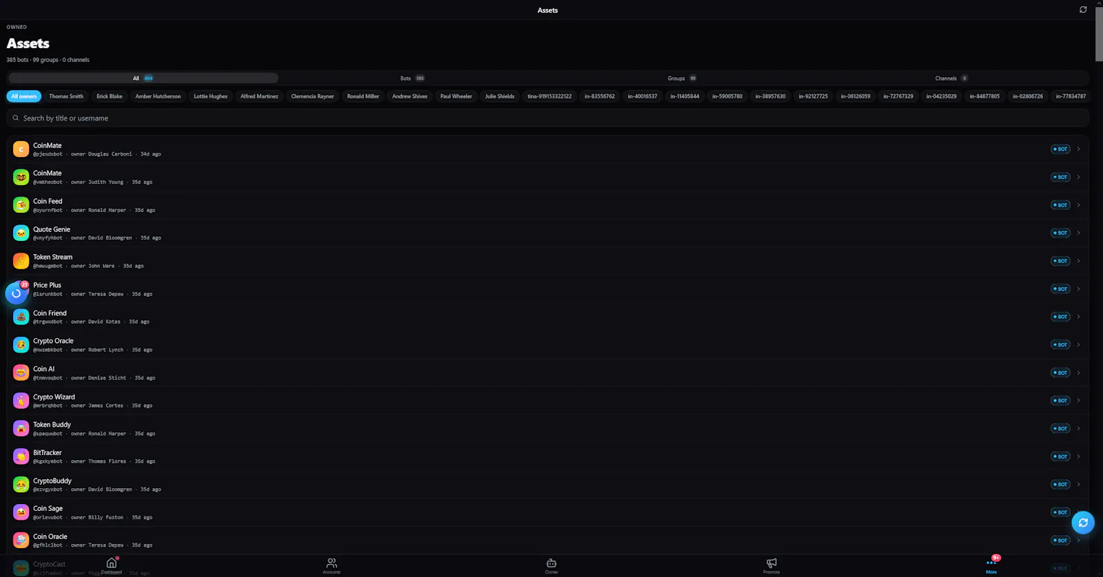 TeleRank screenshot 2