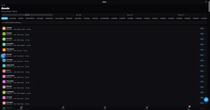 TeleRank screenshot 2