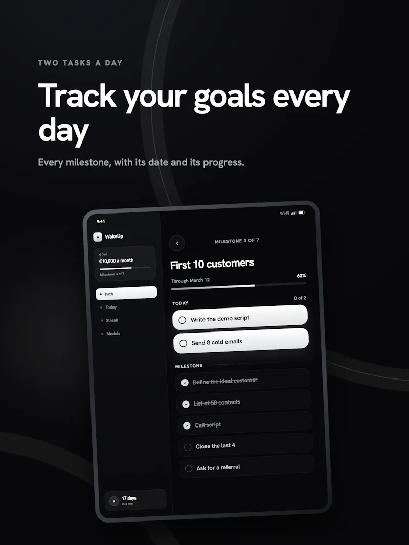 WakeUp: Alarm Clock & Goals screenshot 4