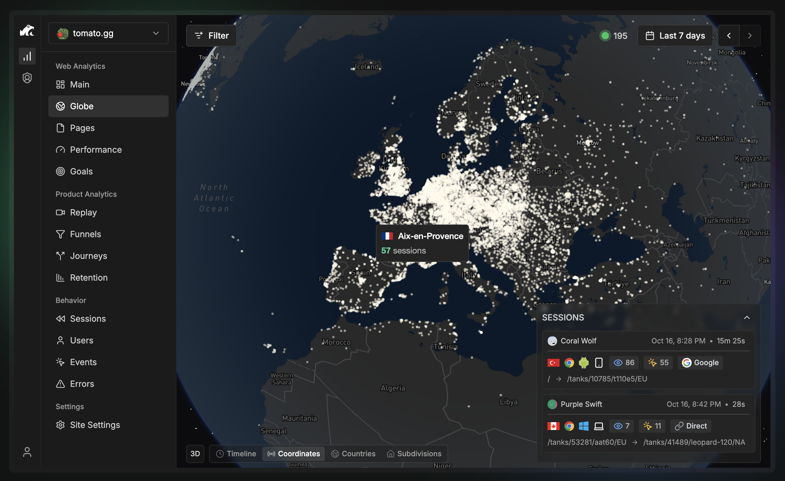 Rybbit gallery image