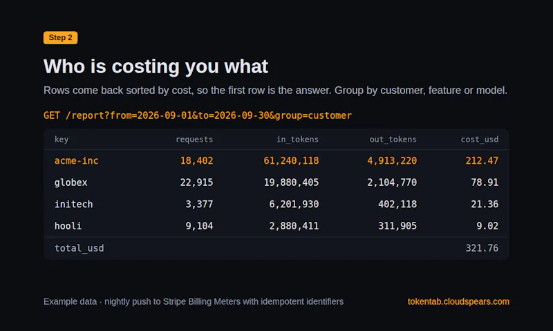 TokenTab screenshot 2