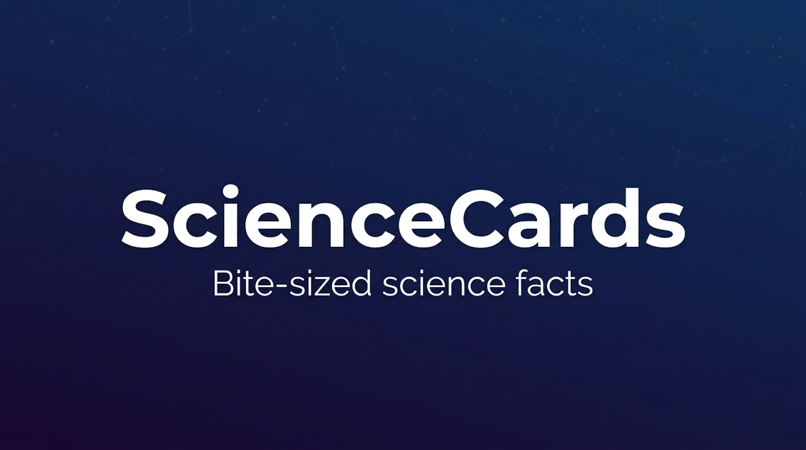 ScienceCards.org screenshot 1