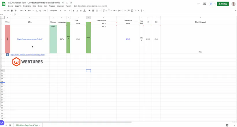 🚀 SEO Meta Tag Analysis Tool gallery image