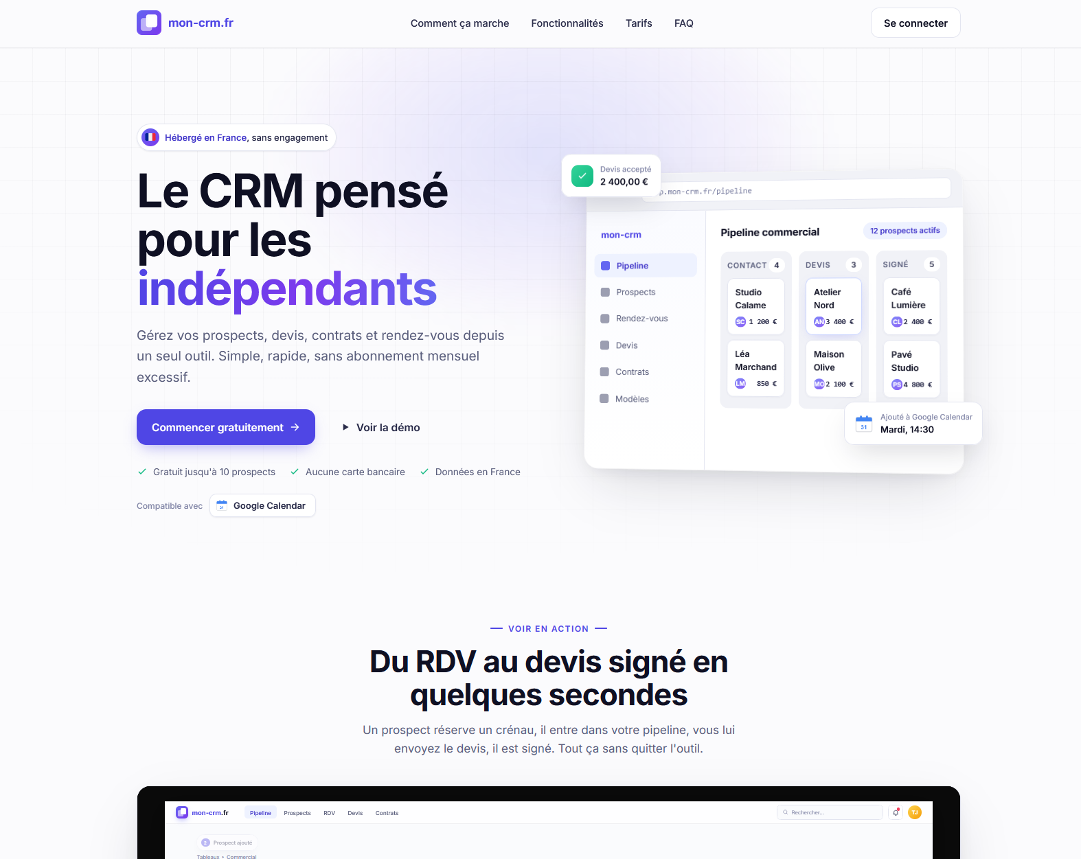 mon-crm.fr gallery image