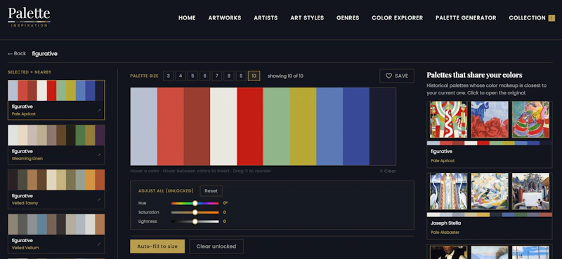 Palette Inspiration screenshot 4
