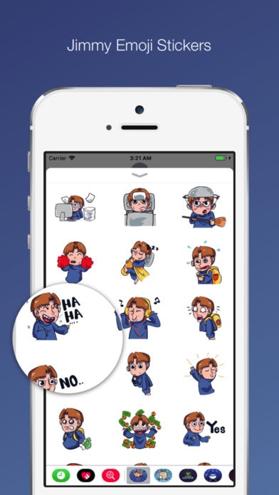 Jimmy Emoji Stickers gallery image