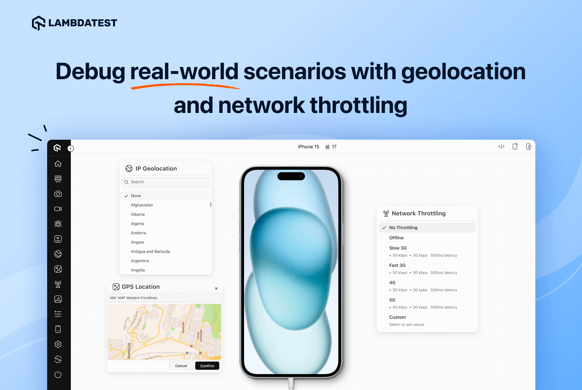 LambDatest Real Device Cloud - Проверьте свои приложения онлайн на 3000 реальных устройств Android и iOS медиа 6