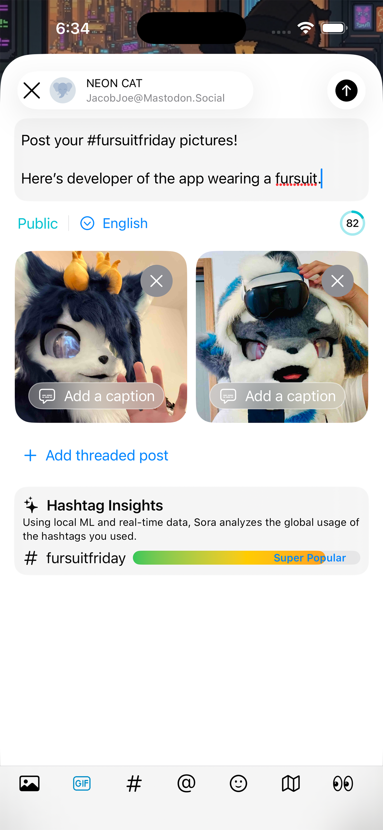 Fursona: Mastodon Social app for Furries gallery image