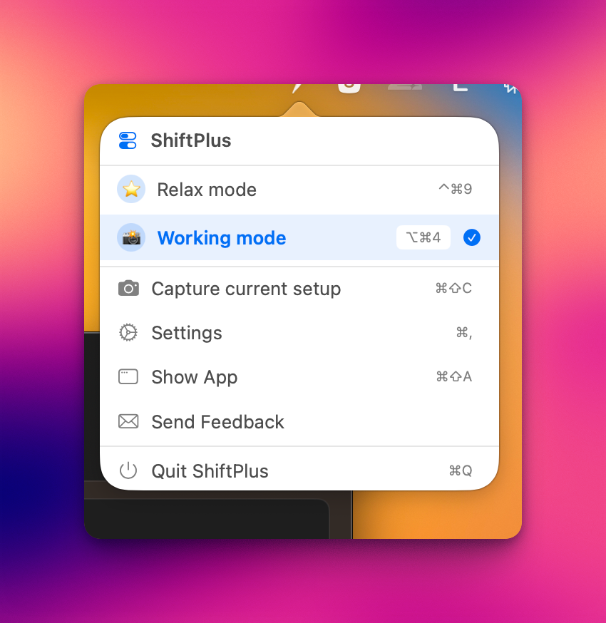 ShiftPlus - Screenshot 5 showing product features and functionality