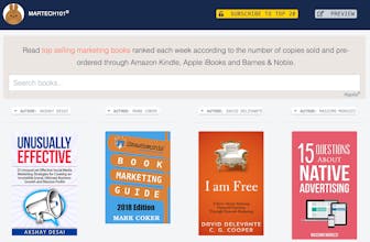 MARTECH101 - Most Sold & Read Marketing Books of the Week gallery image