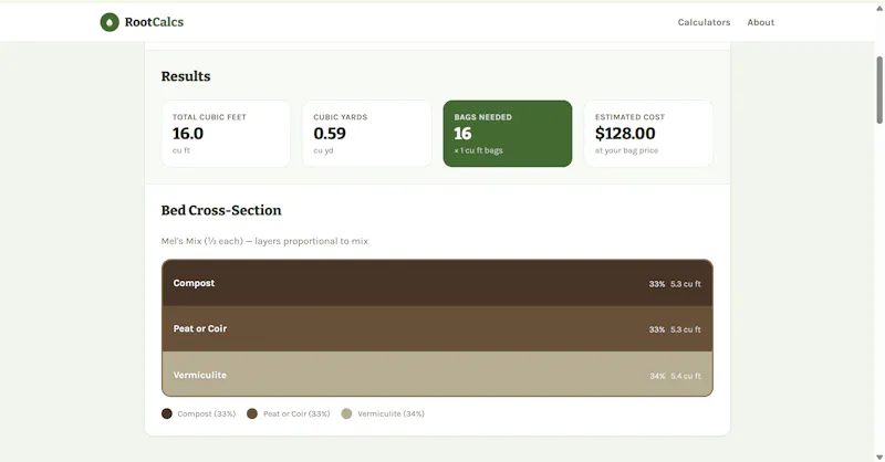 RootCalcs screenshot 3