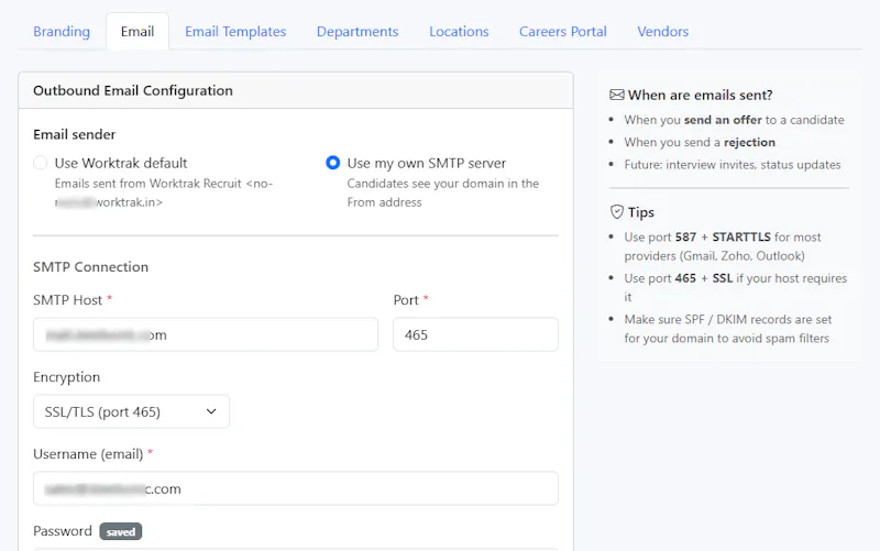 Worktrak Recruit screenshot 14