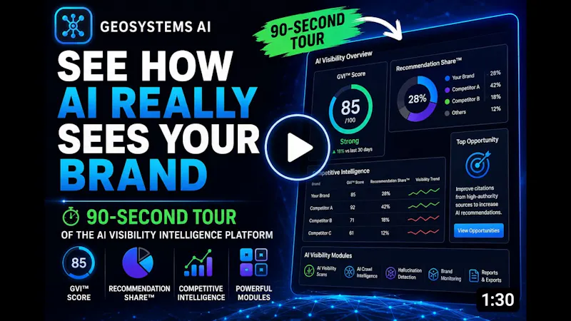 Geosystems AI screenshot 1 (video preview)