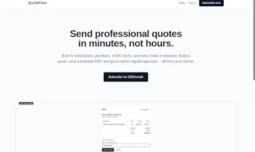QuoteFlow gallery image