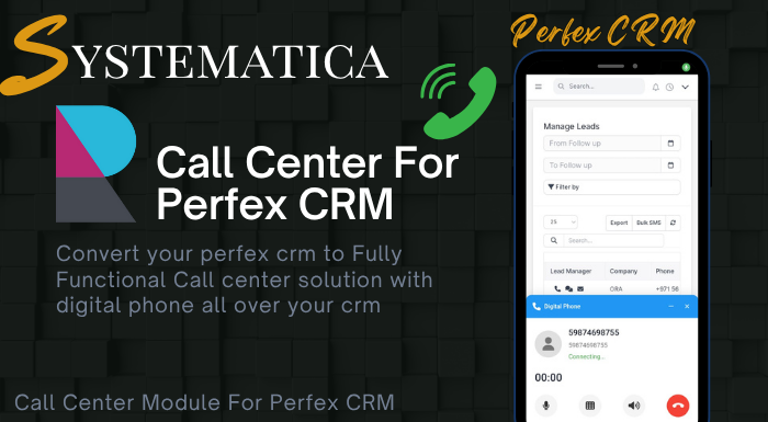 Media hệ thống a - Thị trường mô -đun Perfex CRM 3