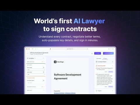 Clarisign gallery image