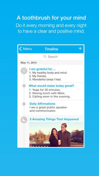 Five Minute Journal App Image