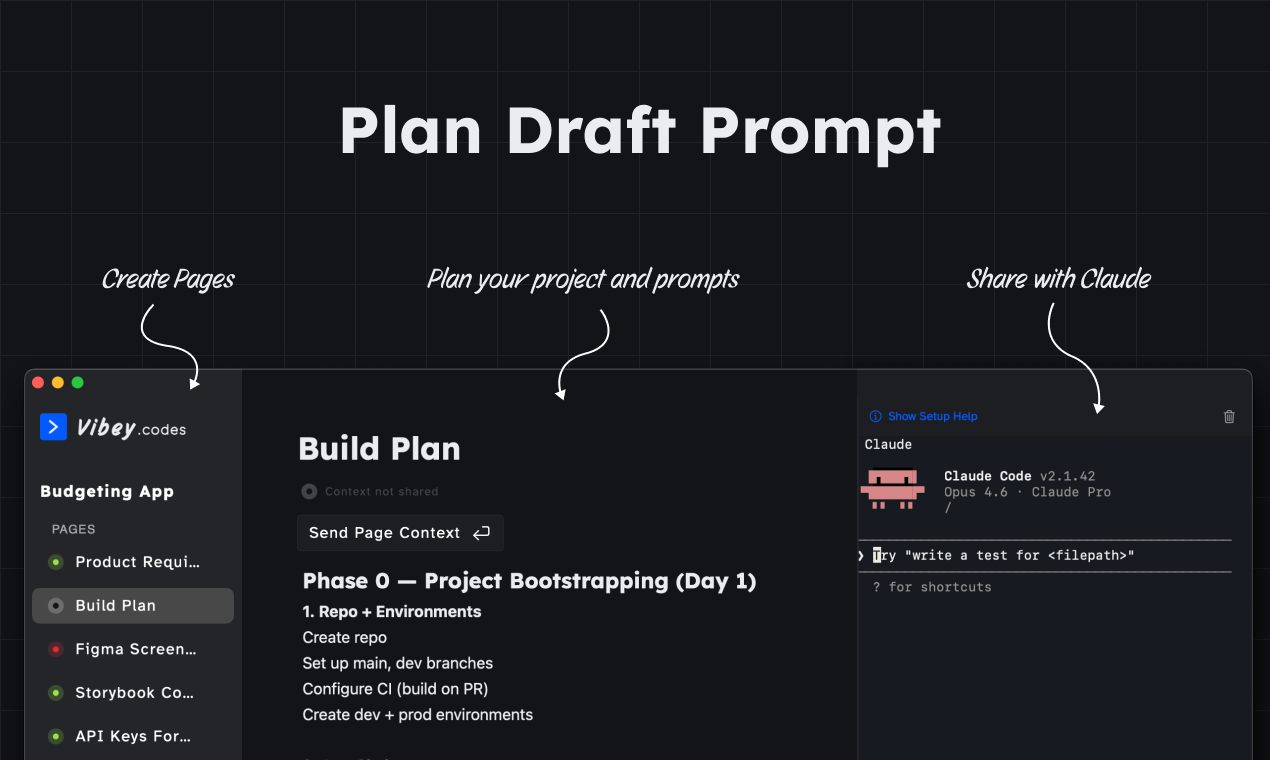 Vibey – Ship faster with Claude Code gallery image