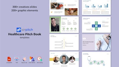 Ultimate Healthcare Pitch Deck Template gallery image
