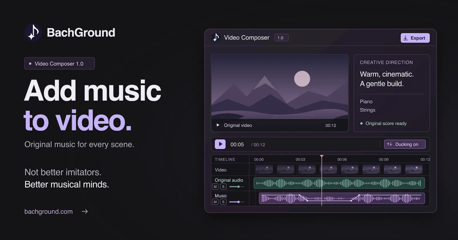 BachGround screenshot 2