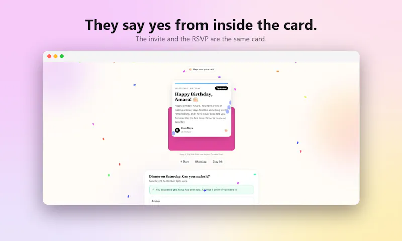 GreetSpark screenshot 5