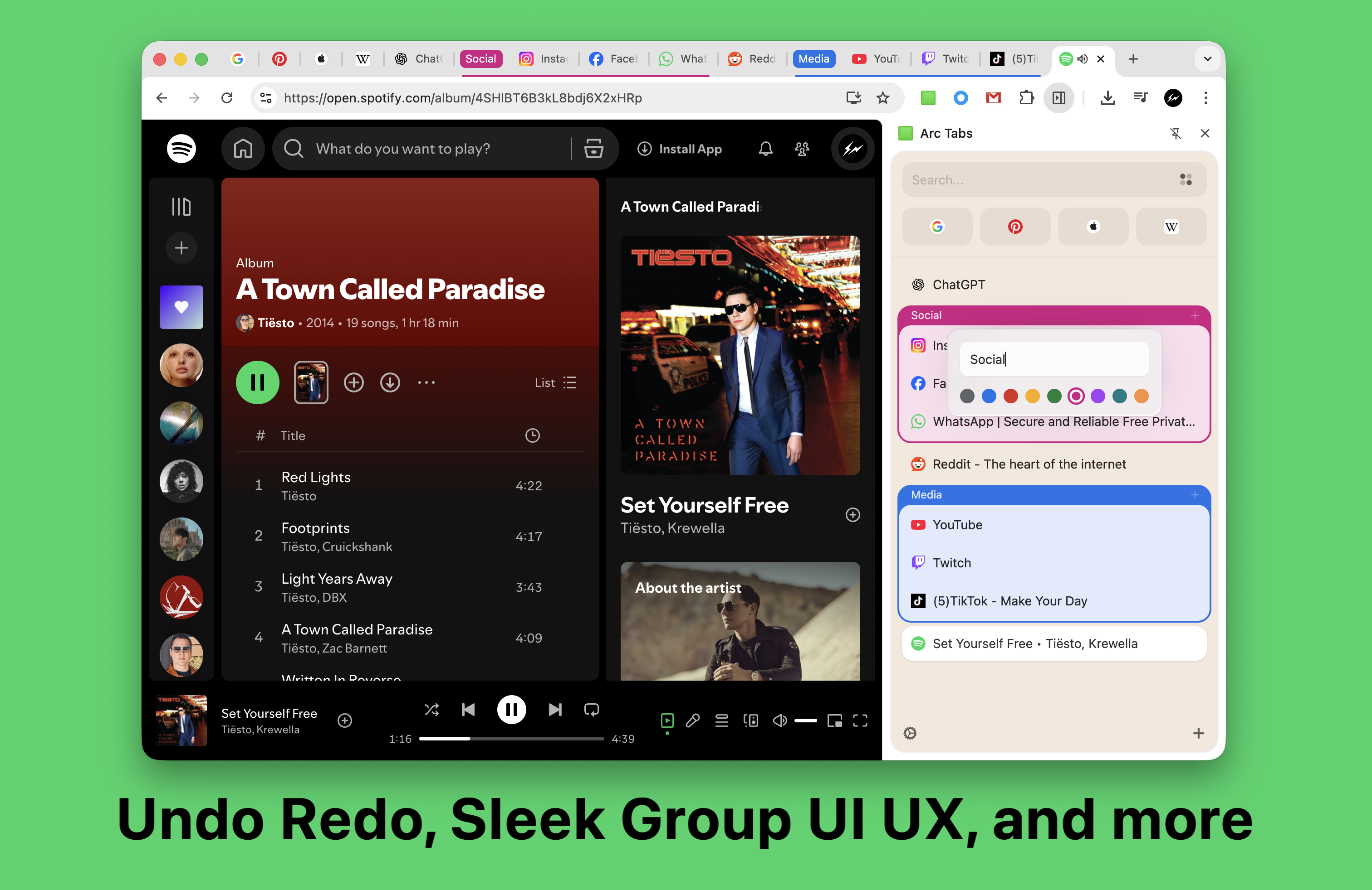 Arc Tabs: Sidebar Vertical Tabs for You  -  smooth, simple, built for the way you browse.媒体6