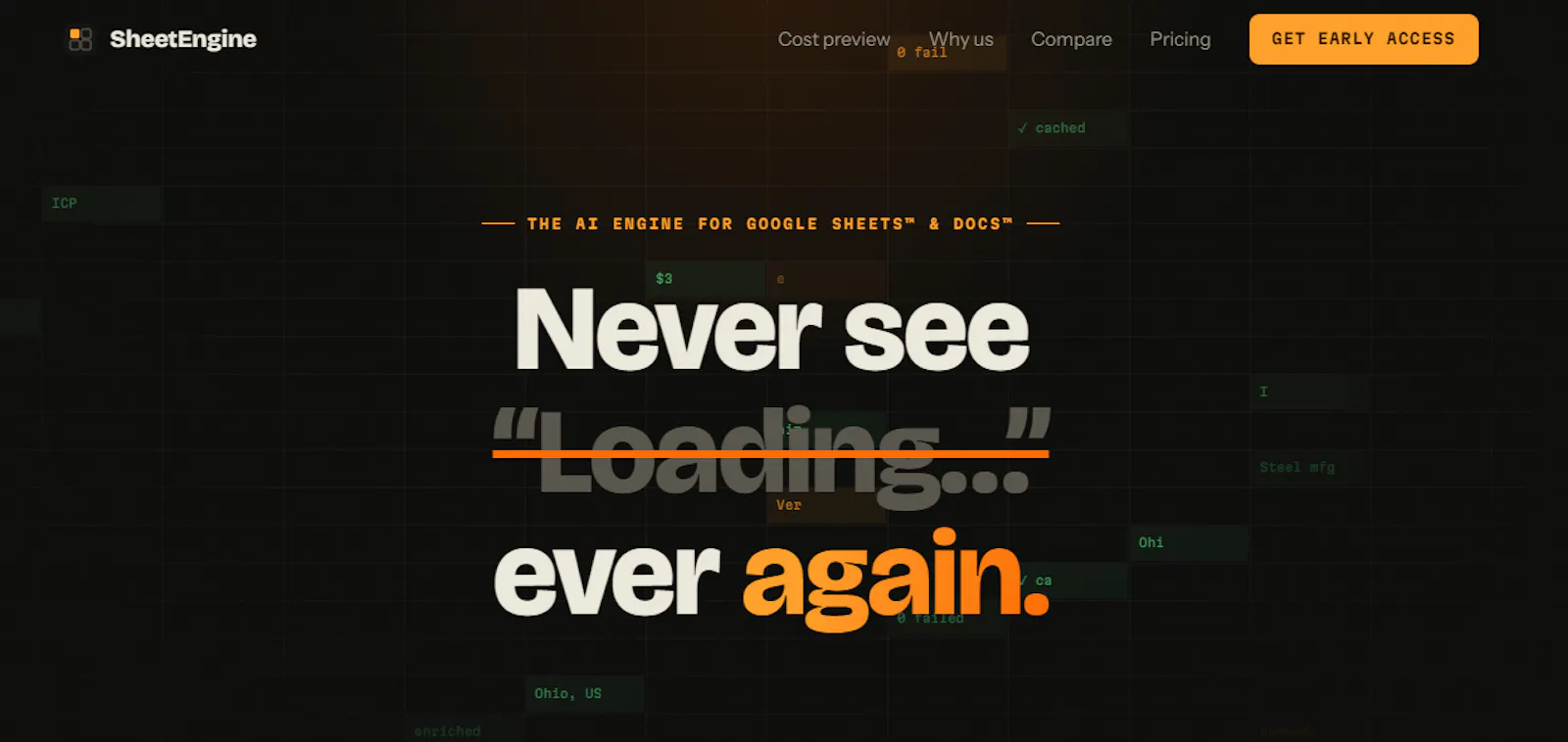 SheetEngine screenshot 1