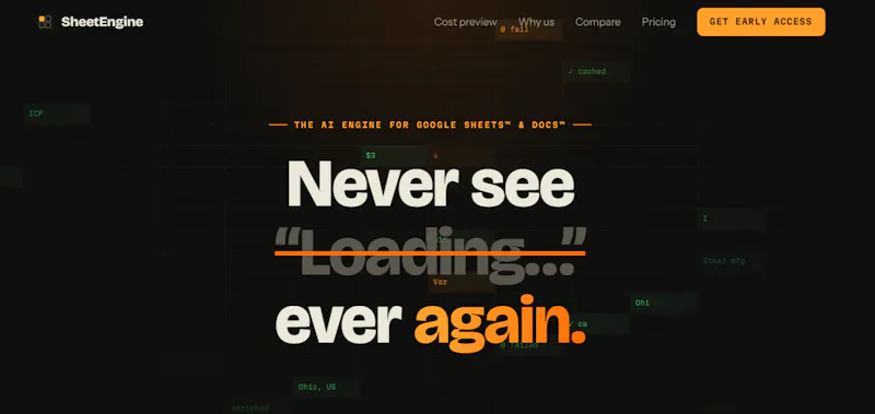 SheetEngine screenshot 1