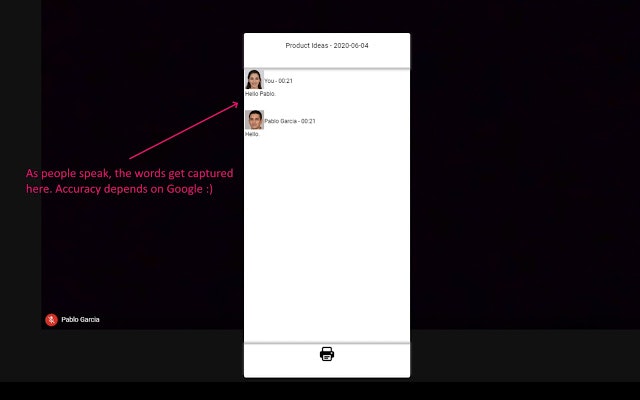 Auto Meeting Notes for Google Meet gallery image
