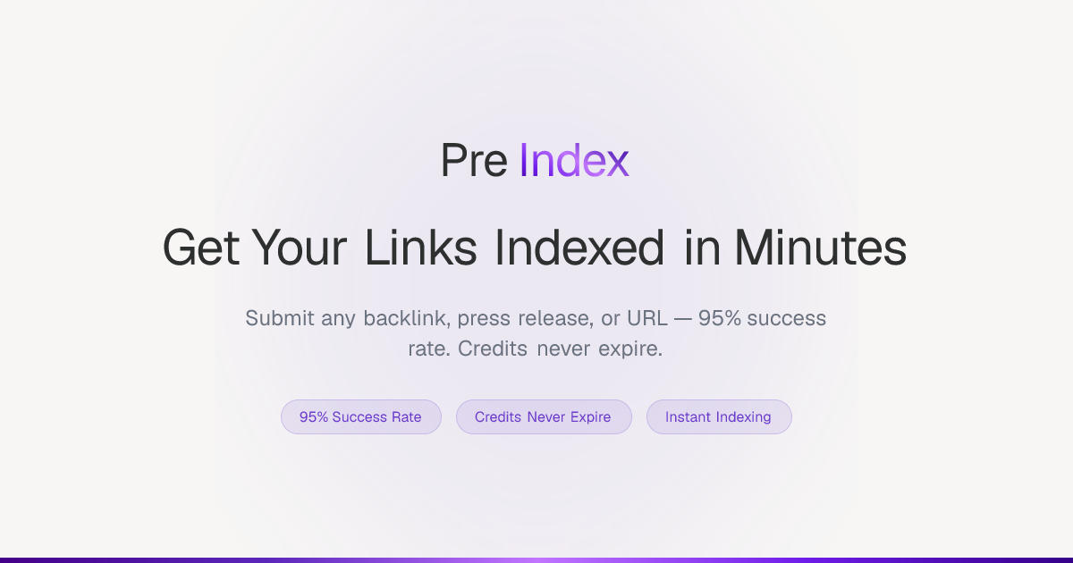 PreIndex gallery image