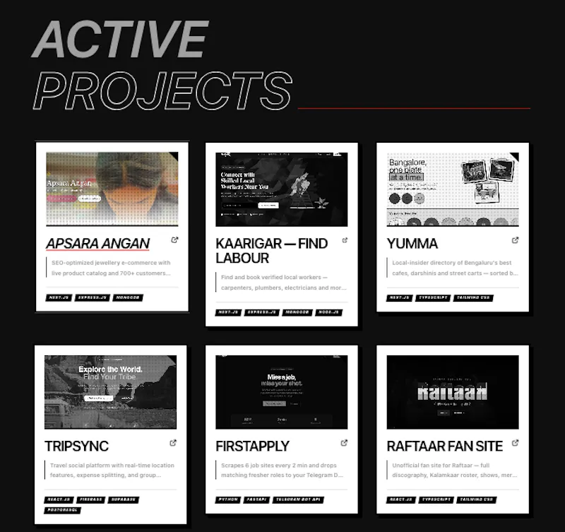Steal This Portfolio screenshot 3