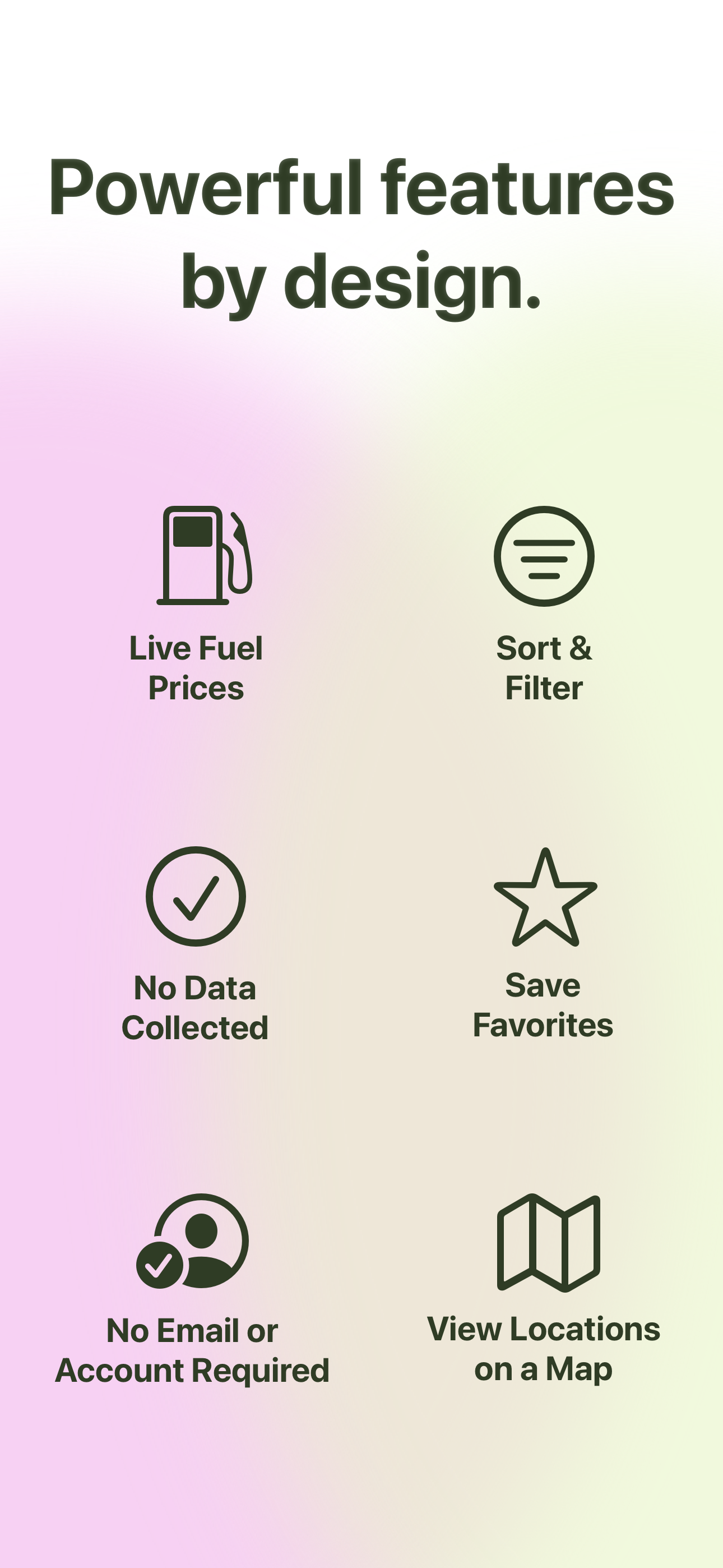 FuelUp - Find the Cheapest Gas & Save! - Screenshot 4 showing product features and functionality