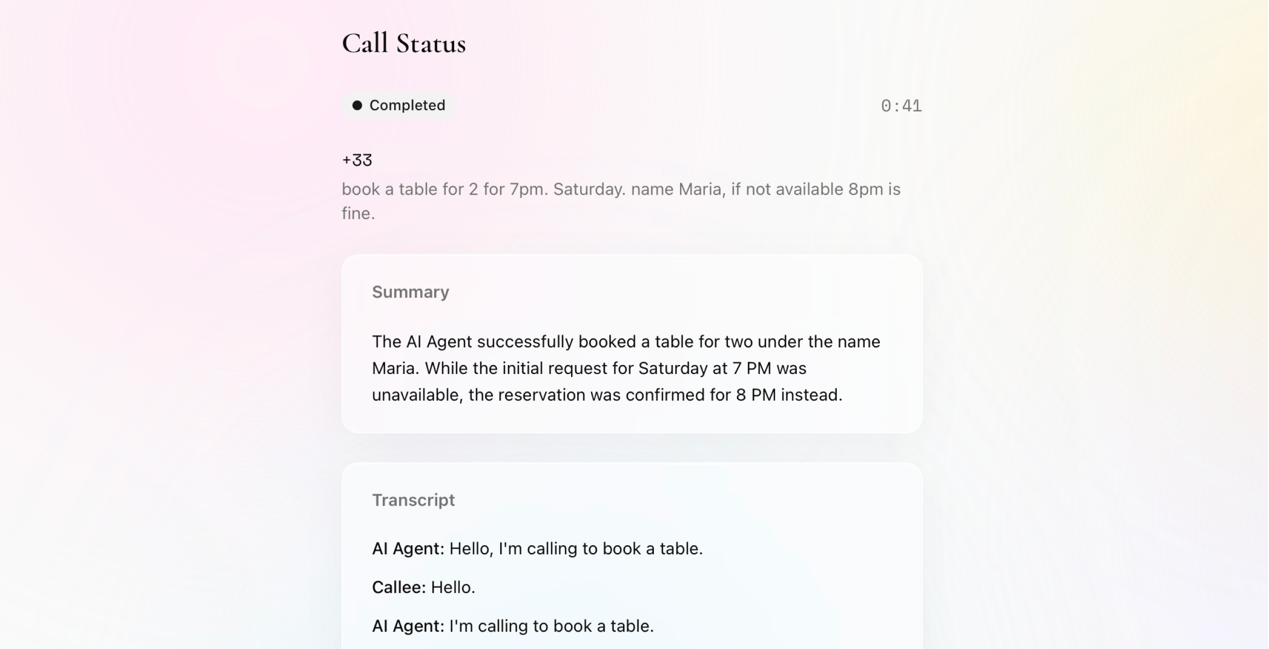 caall.ai — for people who hate calls gallery image