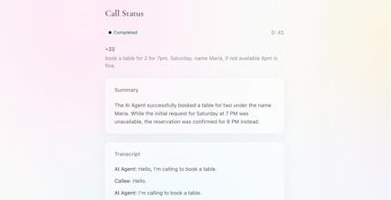 caall.ai — for people who hate calls gallery image