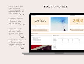 Social Media Planner Notion Template gallery image