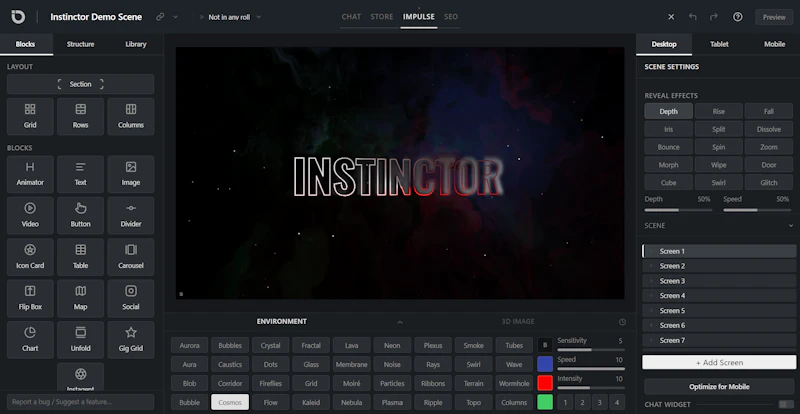 Instinctor screenshot 1