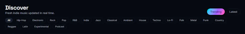Lumifonic — Free music streaming  screenshot 2