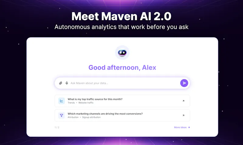 Maven AI 2.0 screenshot 2