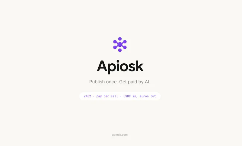 Apiosk screenshot 2