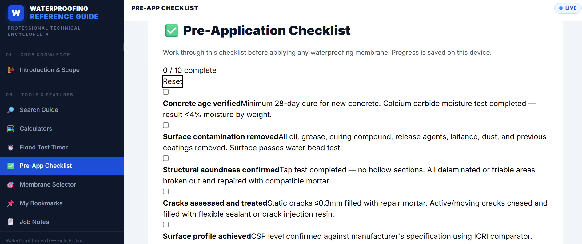 Construction Waterproofing Guide gallery image