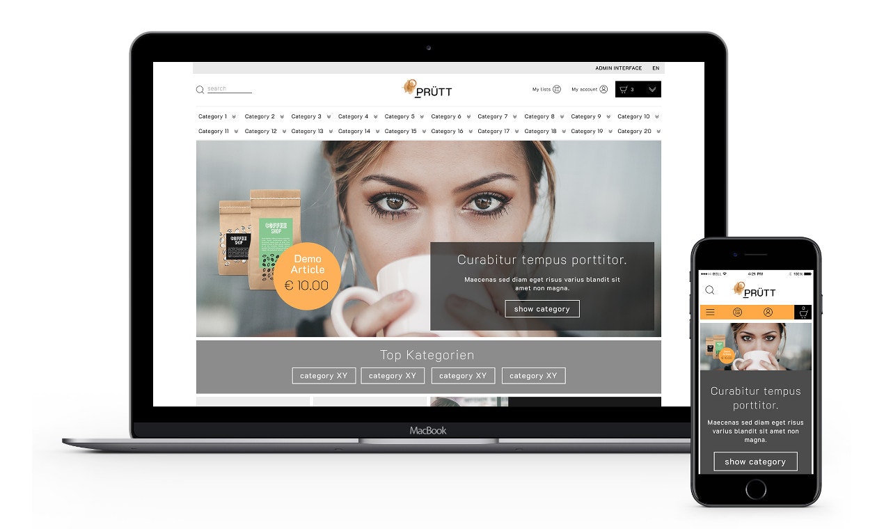 Aimeos E-Commerce Framework gallery image