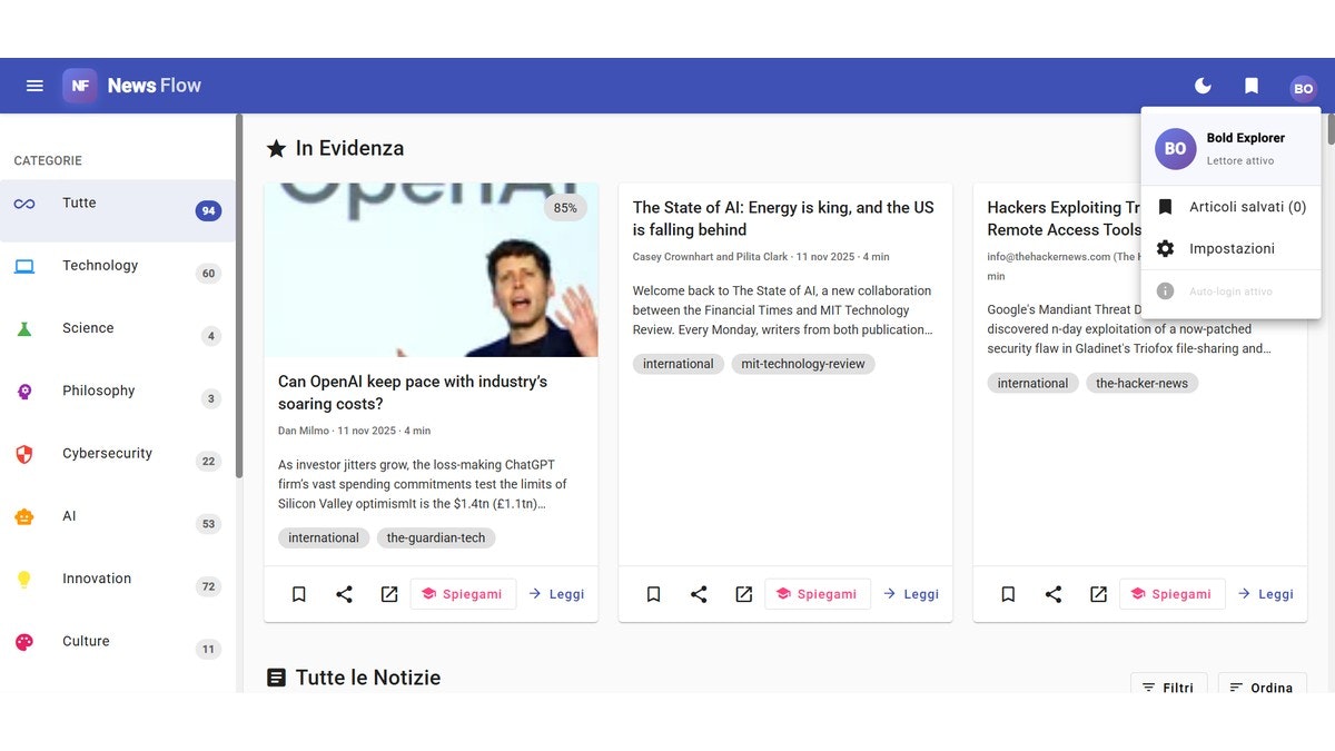 NewsFlow  - Screenshot 3 preview