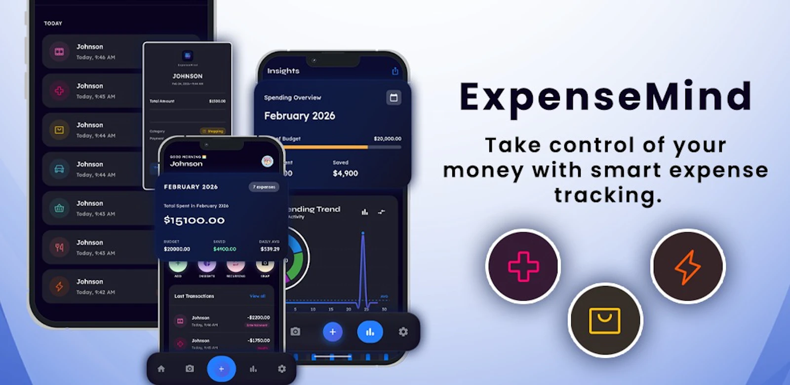 ExpenseMind screenshot 1