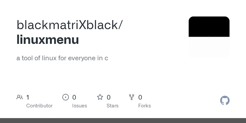 linuxmenu screenshot 1