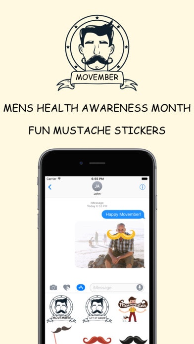 Movember Stickers gallery image