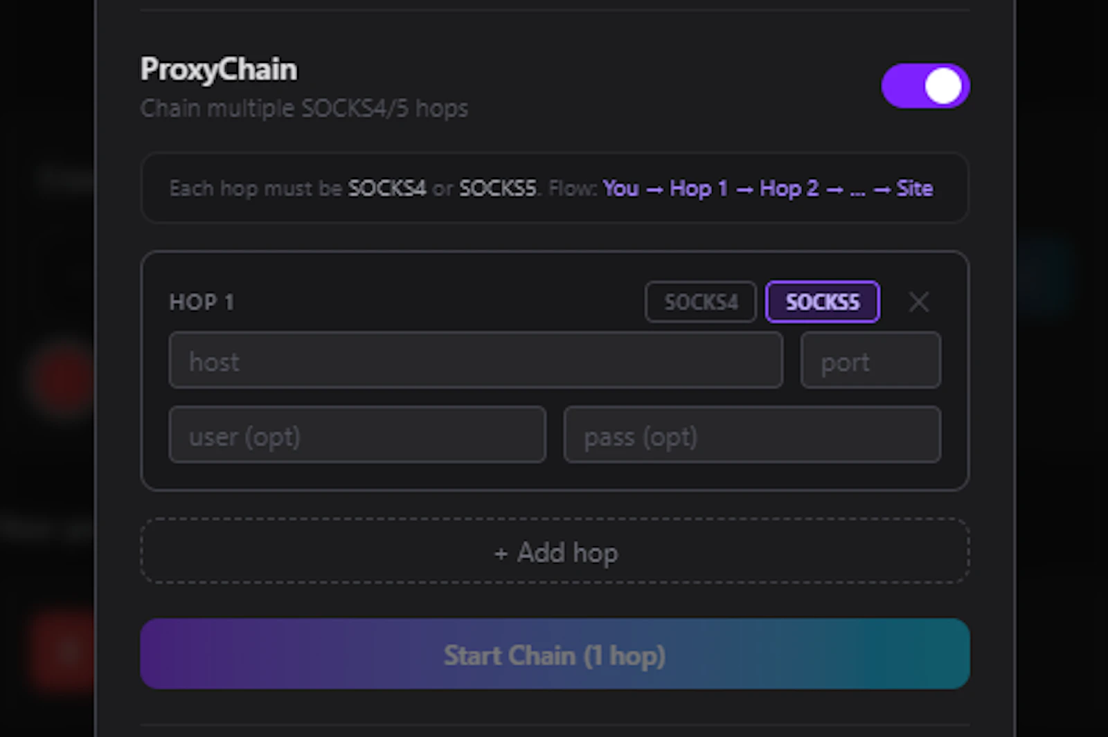 BlackSession isolated Sessions & Privacy screenshot 4